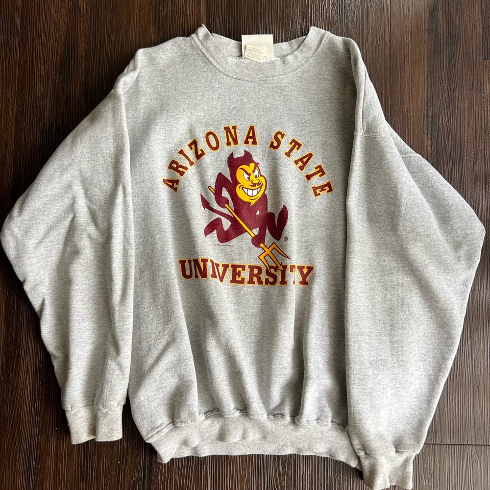 Arizona State Hanes Crew neck